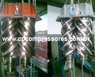 Revisão em Unidade Compressor Parafuso